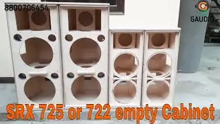 Srx 725 or srx 722 empty Cabinet |722 dual 12 inch cabinet|12inch cabinet.srx 722 top.