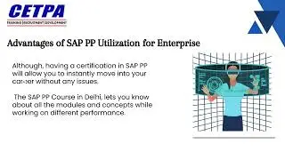 Want to Know - Why SAP PP Become an Important Part of Enterprises?