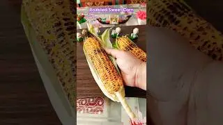Roasted Corn At Home | Monsoon Special🔥🌽#shorts #shortsfeed #youtubeshorts #viral #trending #yt