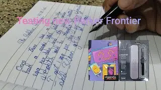 Testing new Parker Frontier + Classmate pulse 