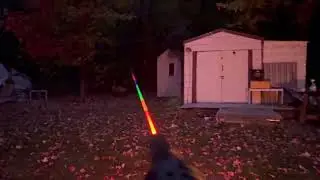Wellpro mini gun Rainbow Tracers!