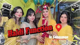 Hum Log Gye Sahasman | Sister ki Haldi m 🥳 #viral #new #youtube #youtubegrowth #youtuber #trending 
