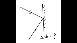 Silly mistake on phase change due to reflection