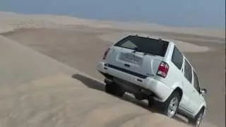 Qatar desert dune driving