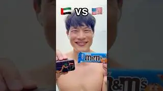 Дубайский шоколад 🇦🇪 против американского шоколада 🇺🇸