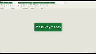 Mass Payments Screen