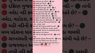 Top Rivers of Saurashtra | Important Rivers of Saurashtra | Gujarat GK 2025