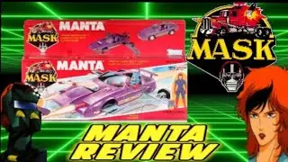M.A.S.K MANTA 1987 REVIEW 