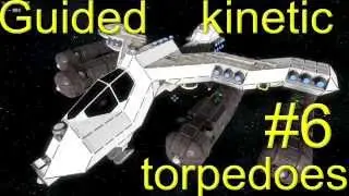 Space Engineers. Guided kinetic torpedo #6.
