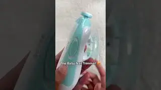 Electric Baby Nail File, Battery Powered Electric Nail Clipper Kit
