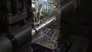 long shaft turning lathe machine