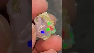 Ethiopian opal raw gemstone #shorts #short