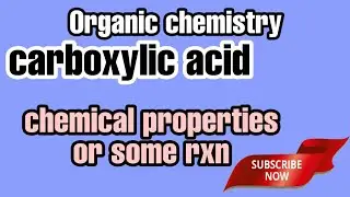 Carboxylic acid - some rxn -organic chemistry class 12 - quick revise for neb board
