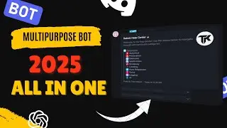 Multipurpose Discord Bot | 2025 | Rare-Rabbit | Source Code Repl.it | No Coding | All in One