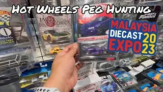 Malaysia Diecast Expo 2023 Hot Wheels Peg Hunting!