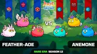 FEATHER-AOE vs ANEMONE | SEASON 12 | AXIE INFINITY ORIGINS