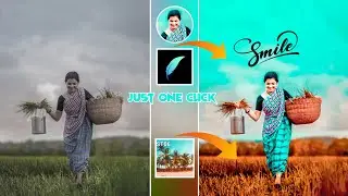 Koloro Photo Editor Cyan And Brown Effect🔥 | Just One Click Photo Editing | New Tricks Photo Editing