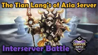 The Tian Lang's of Asia Server Team 1 - Interserver Battle - Summoners War