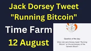 Time Farm Answer Today | Time Farm Oracle of Time 12 August | Time Farm Answer