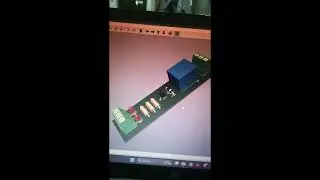 relay module made in kicad #shorts