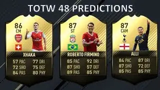 FIFA 17 TOTW 48 Predictions