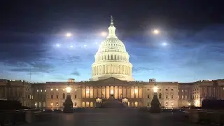 Flying Orbs over the White House
