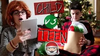 Child You vs Teen You on Christmas | BasicVic