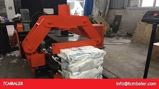 bulk waste paper press machinery