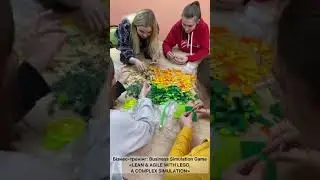 Business Simulation Game &laquo;LEAN & AGILE WITH LEGO, A COMPLEX SIMULATION&raquo;.