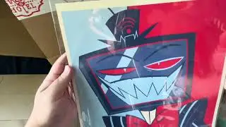 Hazbin hotel season 2 ultimate package unboxing #hazbinhotel #thevees #vivziepop 