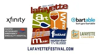 Lafayette Art & Wine Festival - Lafayette, CA - 2022 Promo Video