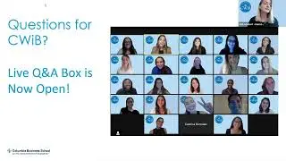 Meet Columbia Women in Business (CWiB) Webinar