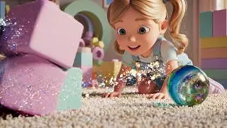 Seis Pequeñas Canicas de Juguete Ruedan | Canciones Infantiles y Rimas para Niños