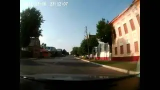 Пример записи видеорегистратора TEXET DVR-02