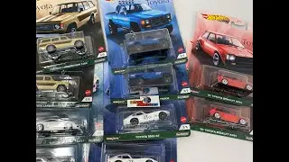 wheelcollectors.com Presents! 2022 Car Culture Toyota H case unboxing! 87 Toyota Pickup, Supra!