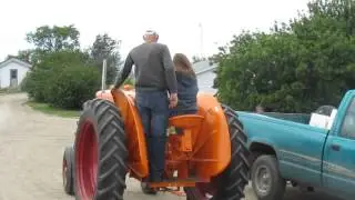 1953 Minneapolis Moline model Z tractor, fully restored. Less than 500 original hours.