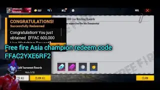 600K Live watching redeem code | Garena free fire | India gaming FF 2.0