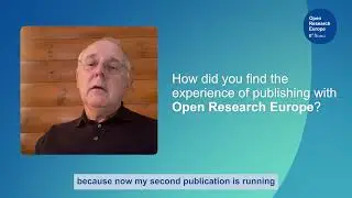 In conversation with Open Research Europe authors: Fred Sanders