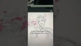 (REPOSTED FROM MY TIKTOK) my #fnf phase is back||#senpai #senpaifnf #fridaynightfunkin #digitalart