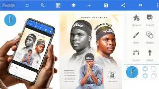 This PixelLab Birthday Poster Will Shock You (100% Phone Design)
