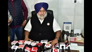 Sukhbir appeals to Punjabis to support the SAD- BSP alliance and reject the Dilli Dals of outsiders