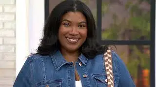 Liverpool Los Angeles High-Lo Shirt Jean Jacket on QVC