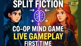 Trying Split Fiction for the First Time &ndash; Co-op Mind Game! Live Gameplay #shorts #gameplay
