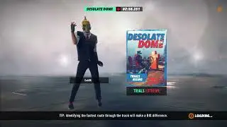 Trials Rising: R. A. C. E. - Desolate Dome Extreme Track (Gold medal)