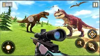 Dinosaur Simulator Games - Jogos de Ca&ccedil;a Dinossauro Android Gameplay - Dino Hunter Games