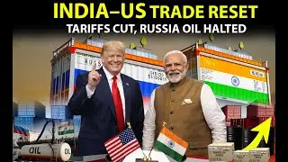 Trump Cuts Tariffs on Indian Goods to 18% After Modi Halts Russian Oil Imports | India&ndash;US Deal