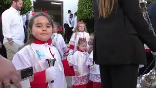 Salida en Procesión de San José Obrero, Barriada el Peñon 01 05 25