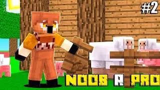 DE NOOB A PRO #2 MI PRIMERA VEZ CON UN ALDEANO | MINECRAFT FARGAN