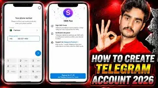 How To Login Telegram Account In Pakistan | Telegram Ka Account Kaise Banaye || Tech Tanveer 2026