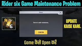 Raider Six Login Problem। Raider Six Server Is Under Maintenance।How To Open Raider Six।Raider Six